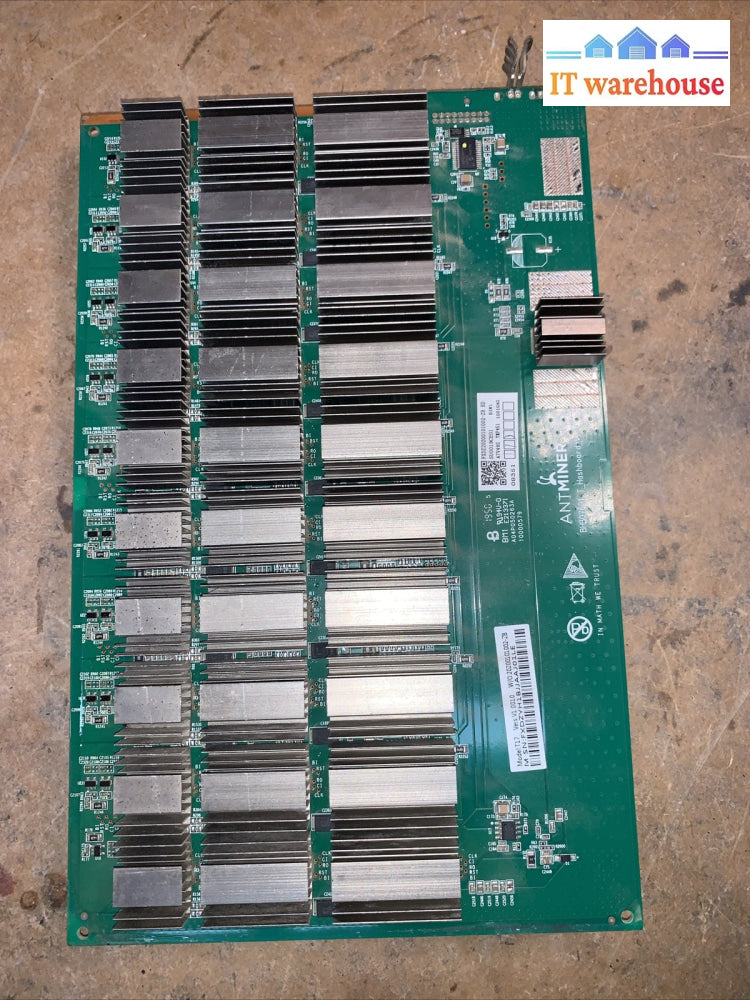 T17  Hash board for Bitmain Antminer BTC ASIC bitcoin miner (not working)