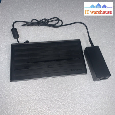 Targus DisplayLink Dual Video 4K Docking Station DOCK130 w/ Power Adapter