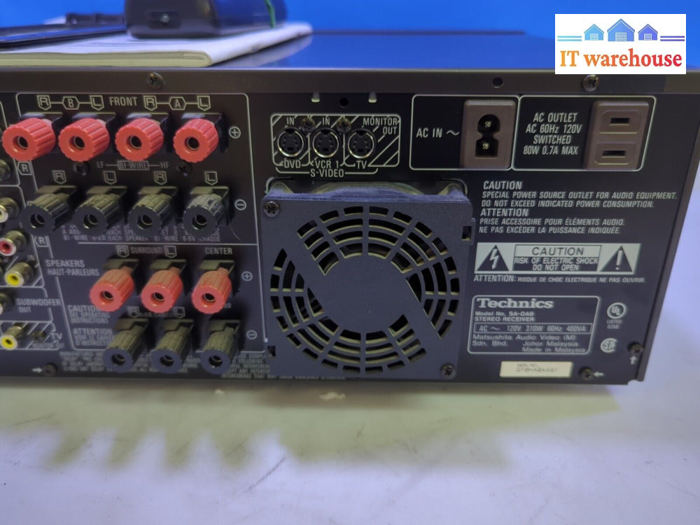Technics Sa-Da8 Digital A/V Control Stereo Receiver Tested -