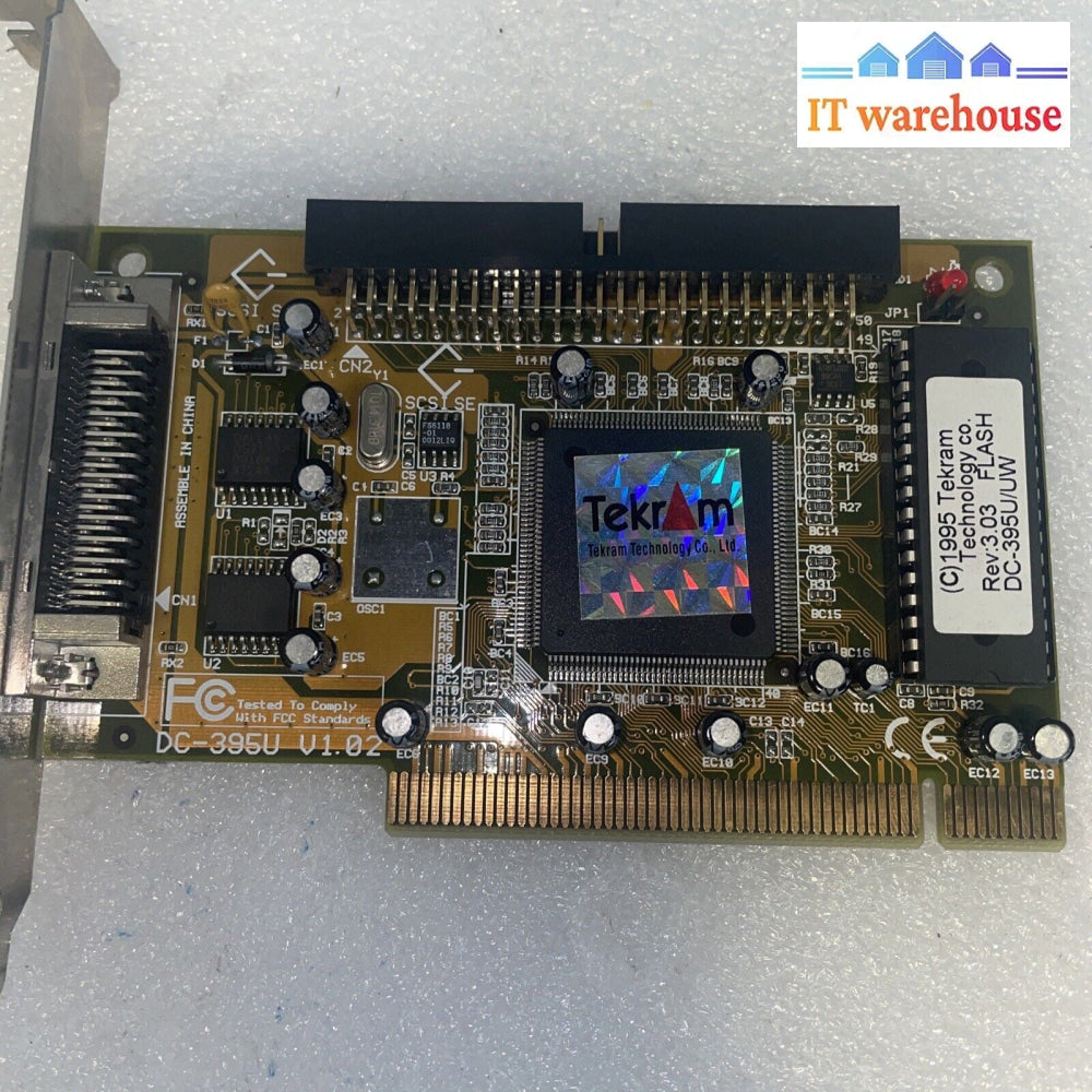 Tekram Dc-395U Rev 1.02 Scsi Se Host Adapter