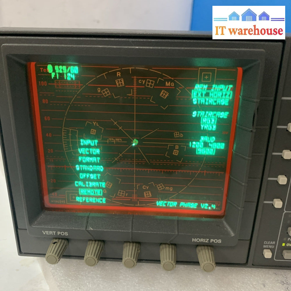 Tektronix 1765 Waveform / Vector Monitor