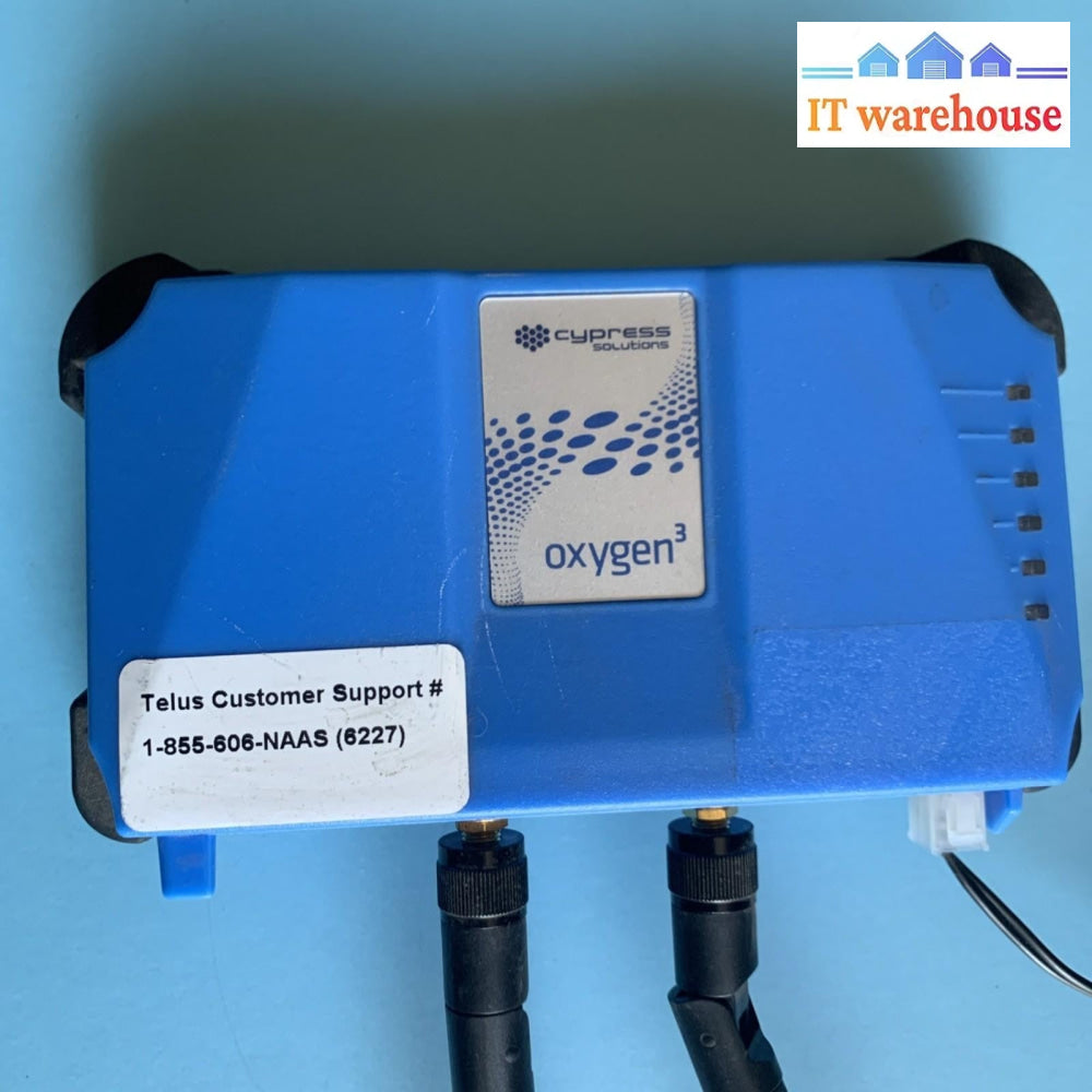 (Telus) Cypress Solutions OXYGEN 3  4G LTE Cellular Wireless Modem Gateway
