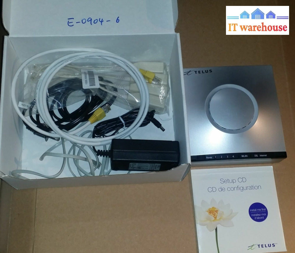 Telus Wireless Internet Modem Gigaset Se567 Used