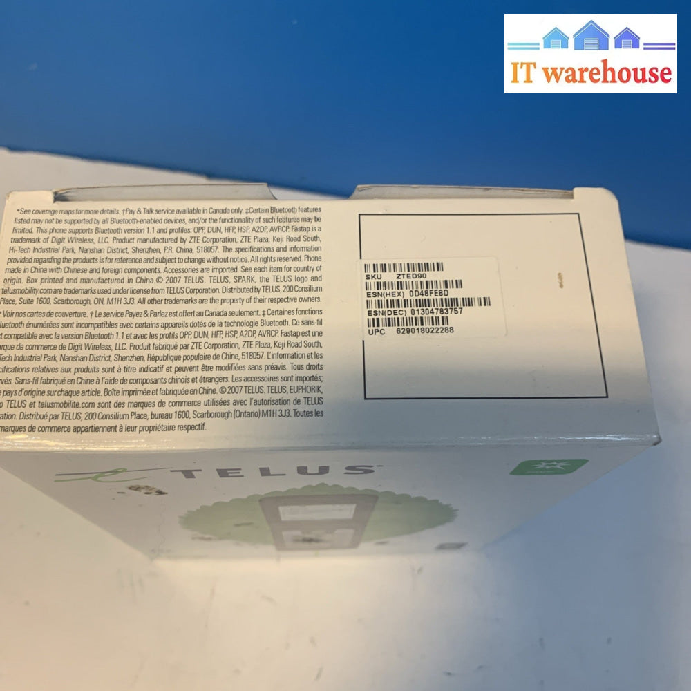 (Telus) ZTE D90 Cell Phone (CDMA)