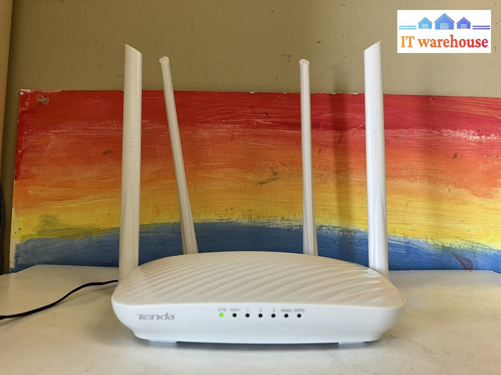 ~ Tenda F9 600Mbps Wi-Fi 4 IEEE 802.11n Ethernet Wireless Router 2.4GHz ISM Band