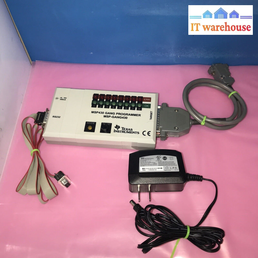 Texas Instruments Msp430 Gang Programmer Msp-Gang430