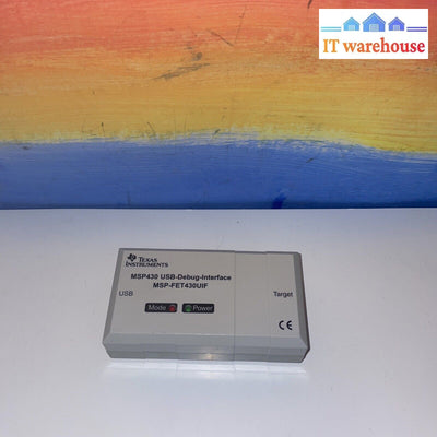 Texas Instruments Msp430 Usb Debug Interface Msp-Fet430Uif
