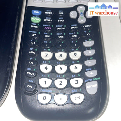 Texas Instruments Ti-84 Plus Graphing Calculator Tested Working
