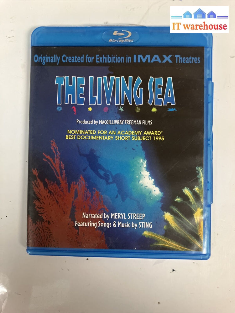 The Living Sea: Soundtrack From The Imax Film 1995 Blu-Ray ~