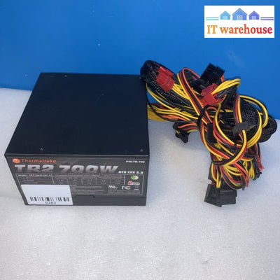 Thermaltake TR2 700W ATX 12V 2.3 TR-700 /4+4/4x (6+2) pin ATX PSU Tested Working