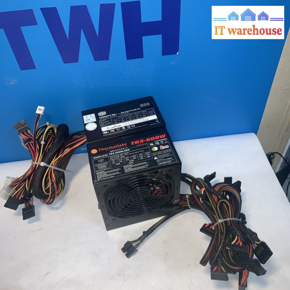 Thermaltake TR2 / CoolerMaster 600W Power Supply w/ Dual PCIE 6+2 PIN