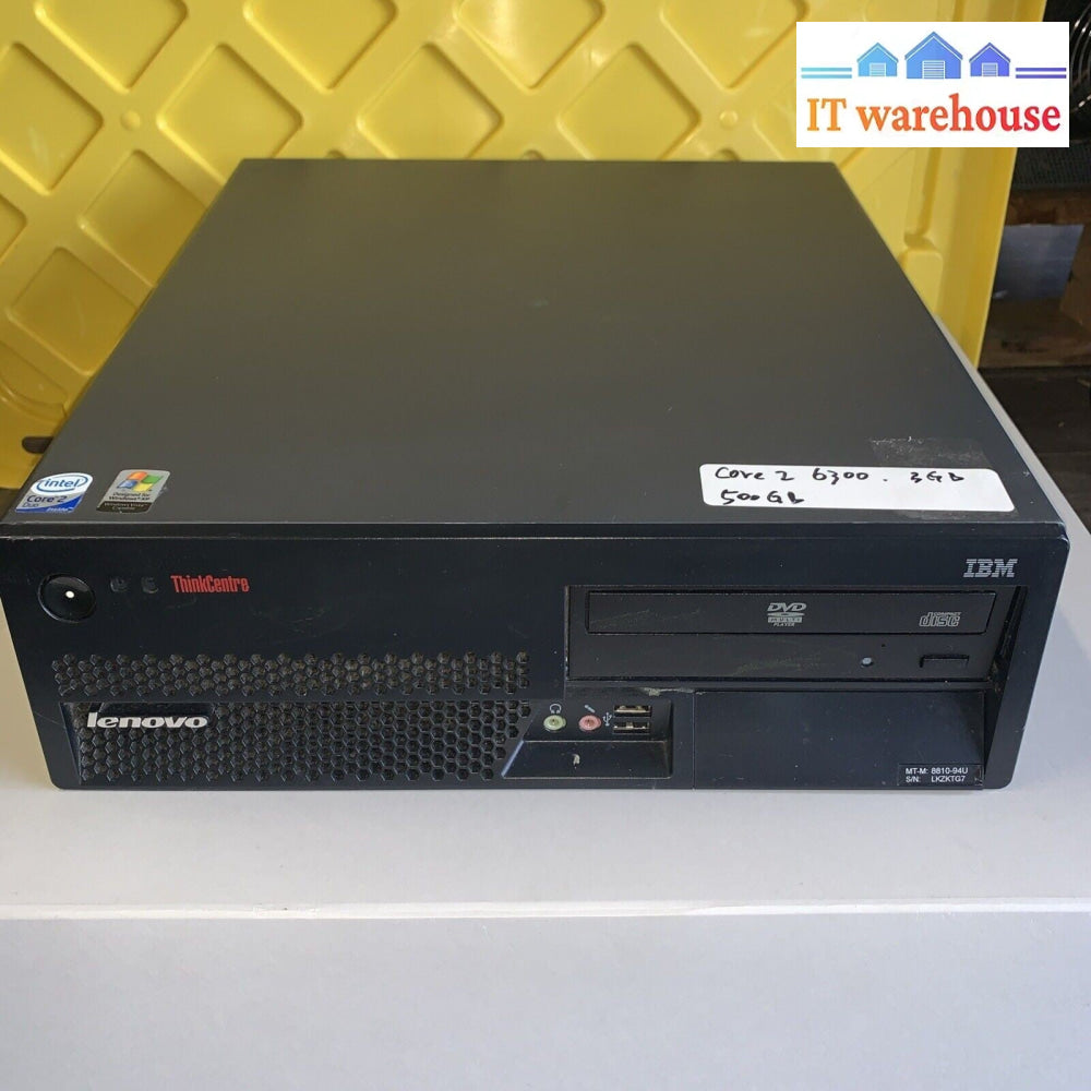 ThinkCentre Desktop M55(881094U) Intel Core 2 6300 3GB 500GB HD Window XP pro
