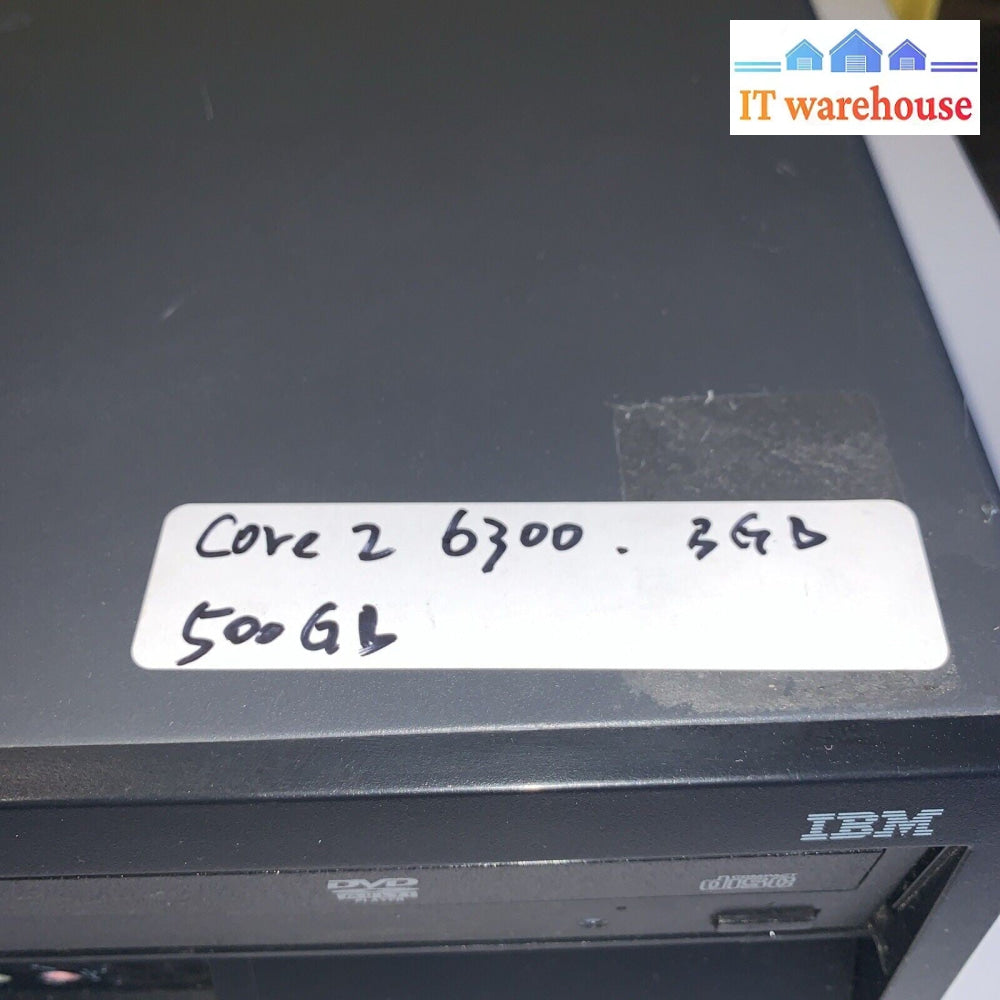 ThinkCentre Desktop M55(881094U) Intel Core 2 6300 3GB 500GB HD Window XP pro