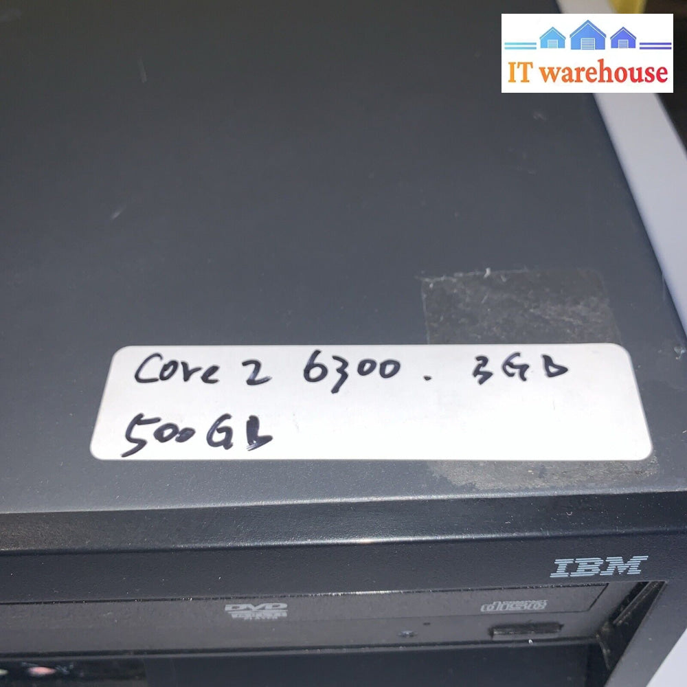 Thinkcentre Desktop M55(881094U) Intel Core 2 6300 3Gb 500Gb Hd Window Xp Pro