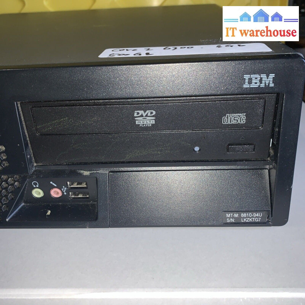 ThinkCentre Desktop M55(881094U) Intel Core 2 6300 3GB 500GB HD Window XP pro