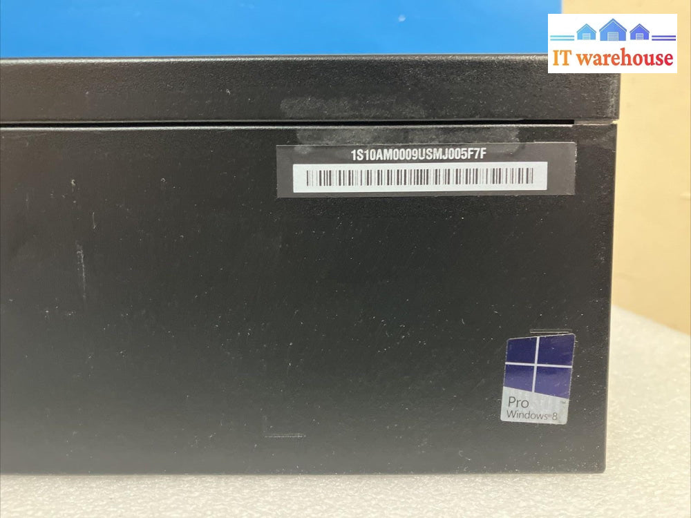 ~ ThinkCentre M83 SFF Desktop i3-4130 CPU / 8GB RAM / 500GB HDD / Windows 10 Pro