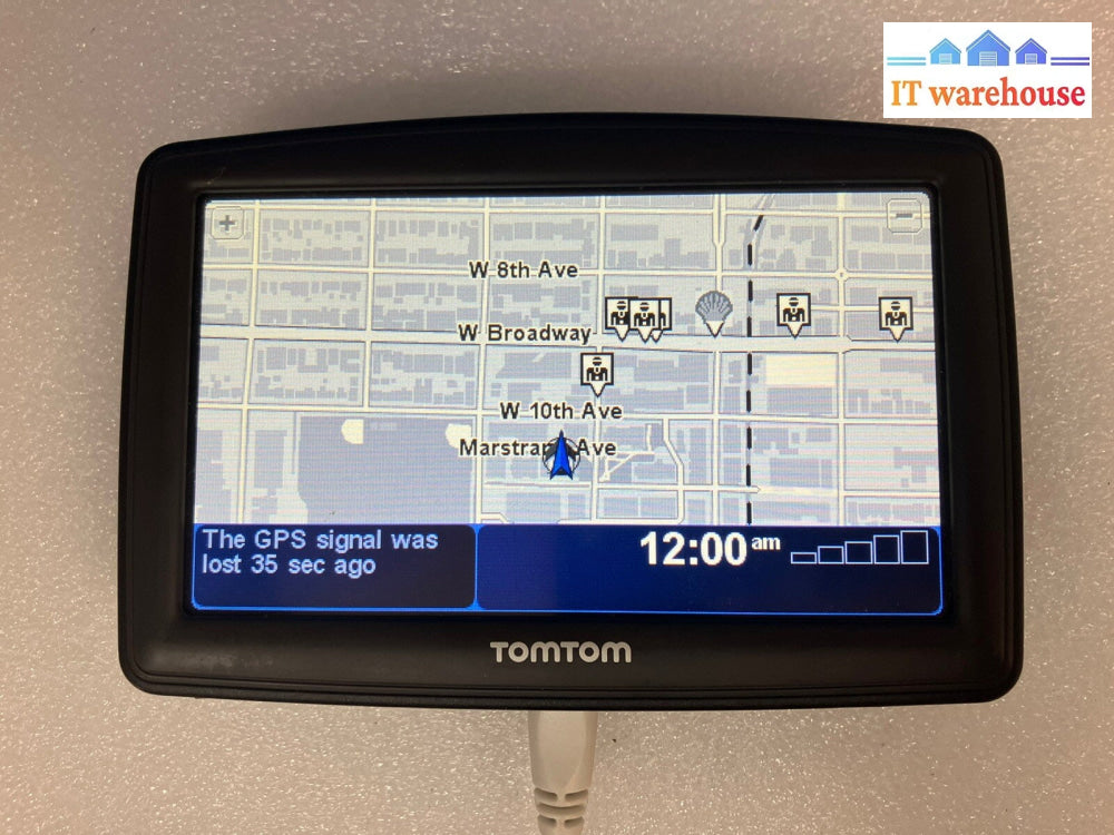 TomTom GPS XL N14644 Car Touch Screen Navigation  NO Power Cable/ stand~