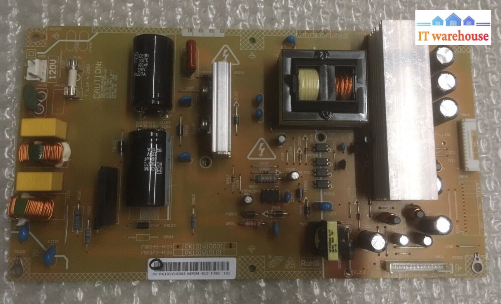 - Toshiba 40Xv640U 40Rv525R 40Rv52R 75014231 Pk101V1000I Pk101V1050I Psu Board