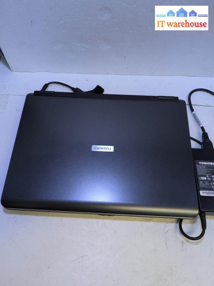 Toshiba A100-0FH 15" Laptop T2050 CPU/1GB RAM/500GB HDD /WIN XP (NO BATTERY) -