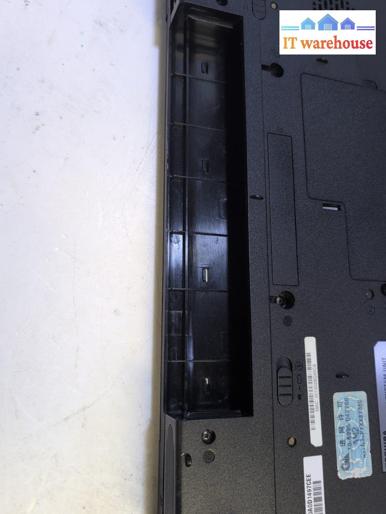 Toshiba A100-0FH 15" Laptop T2050 CPU/1GB RAM/500GB HDD /WIN XP (NO BATTERY) -