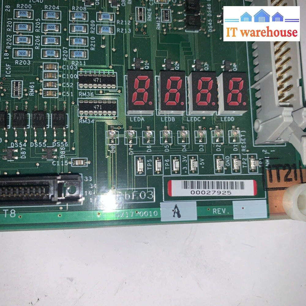 Toshiba CAT-850B  control board NX17 0010