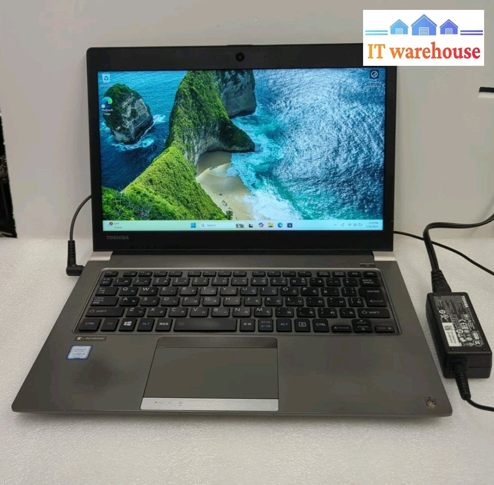 Toshiba Dynabook RZ63 13.3'' Laptop i5-8250U/8GB RAM/ 256GB SSD/Win 11 (*READ) -