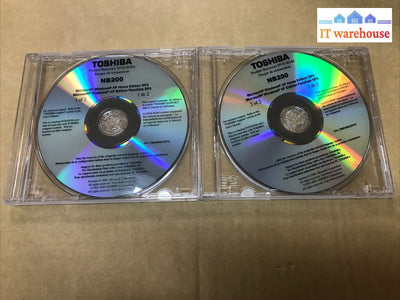 Toshiba Nb200 Windows Xp Home Sp3 Reinstallation Recovery Dvd Tr09404E (No Key!)