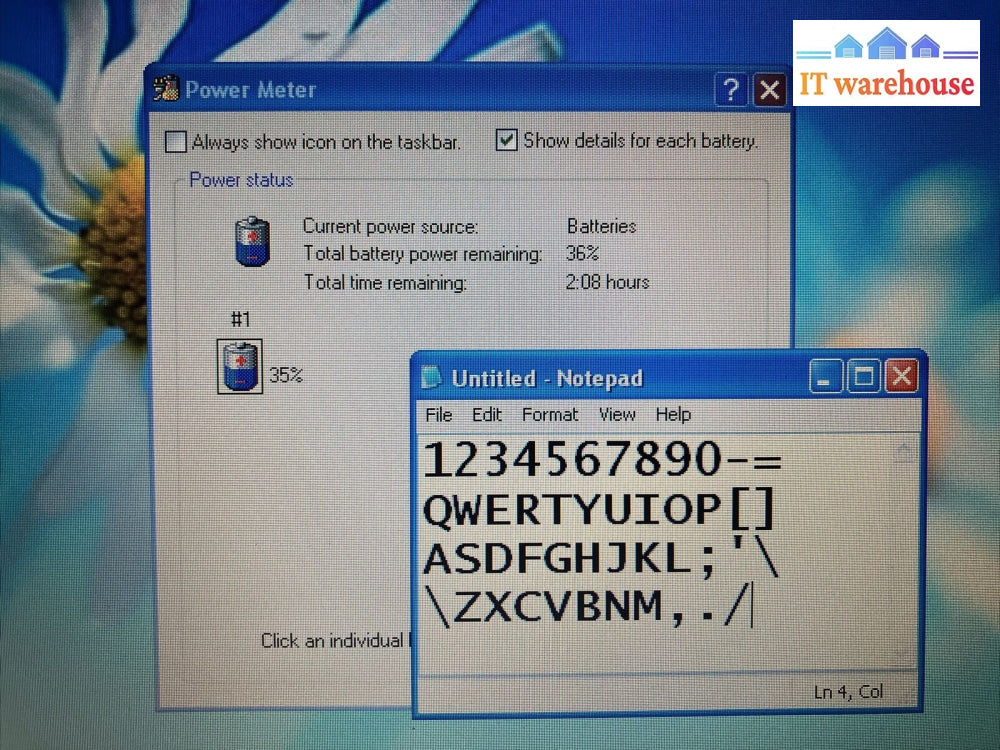 Toshiba Portege R830 13.3" Laptop Intel i3-2310M CPU/ 3GB RAM / 250GB HDD / XP ~