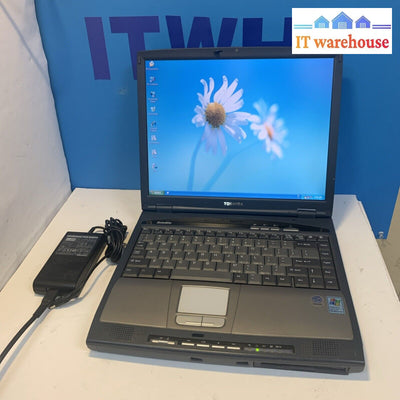 Toshiba Satellite 1800 laptop Celeron 100 512MB 20GB Windows XP Pro SP3