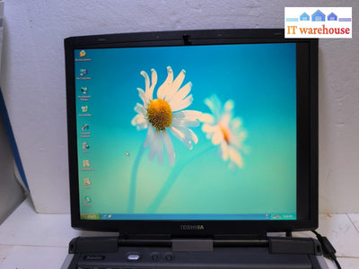 TOSHIBA SATELLITE 2410 15" Laptop Pentium 4-M 1.9GHz/512MB RAM/40GB HDD/WIN XP -