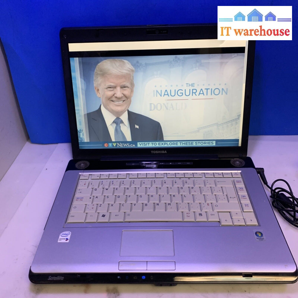 Toshiba Satellite A200-AH7 DUO Core 2.0GHZ 2GB 160GB Windows XP SP3