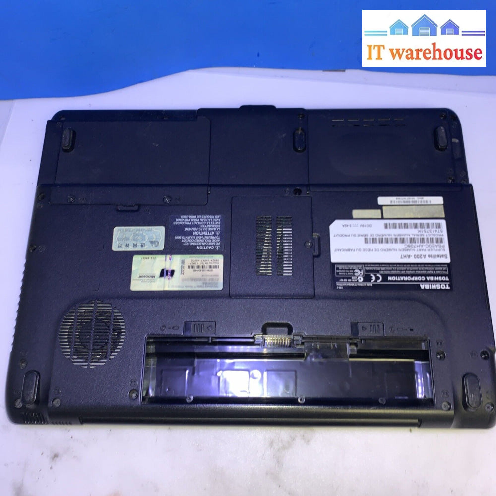 Toshiba Satellite A200-AH7 DUO Core 2.0GHZ 2GB 160GB Windows XP SP3