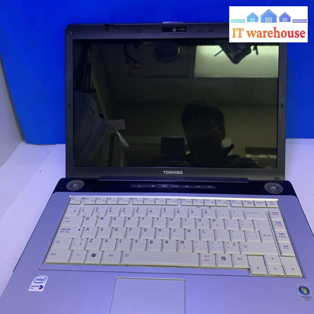 Toshiba Satellite A200-AH7 DUO Core 2.0GHZ 2GB 160GB Windows XP SP3