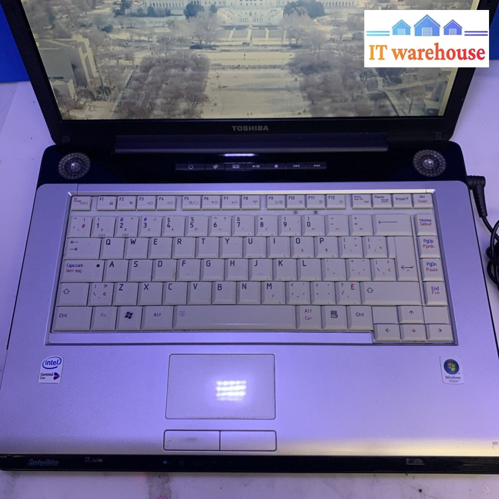Toshiba Satellite A200-AH7 DUO Core 2.0GHZ 2GB 160GB Windows XP SP3