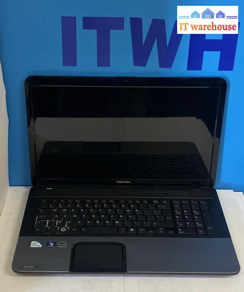 Toshiba Satellite C870 15.6’’ Laptop With Pentium Cpu/ 2Gb Ram / 500Gb Hdd Xp ~