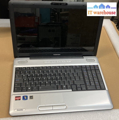 Toshiba Satellite L500D 15.6" Laptop AMD Athlon CPU 1GB RAM (Bad Screen, Read) ~