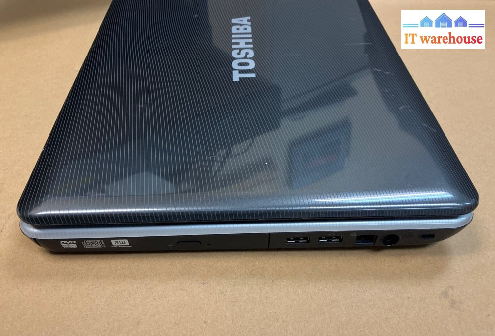 Toshiba Satellite L500D 15.6" Laptop AMD Athlon CPU 1GB RAM (Bad Screen, Read) ~