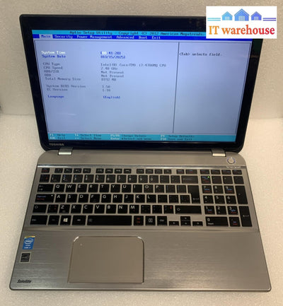 Toshiba Satellite P50-A Laptop Core i7-M4700MQ 2.4GHz 8GB Laptop barebone
