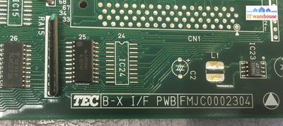 + Toshiba TEC Barcode Printer FMJC0002304 INTERFACE BOARD B-198-03