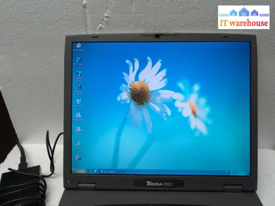 Toshiba Tecra 8100 14.1" Laptop Pentium III 846MHz CPU /256MB RAM/40GB HDD/XP -