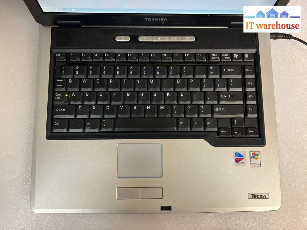 ~ Toshiba TECRA A3X 15" Laptop Pentium M 1.73GHz CPU /512MB RAM /80GB HDD Win XP