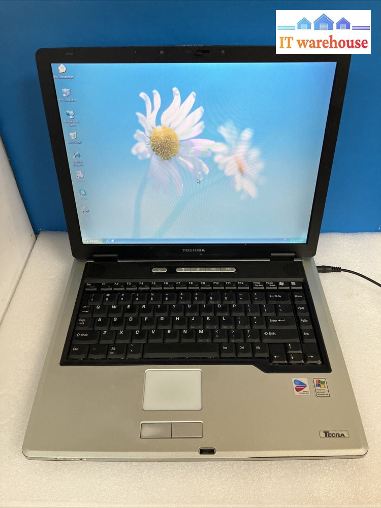 ~ Toshiba TECRA A3X 15" Laptop Pentium M 1.73GHz CPU /512MB RAM /80GB HDD Win XP