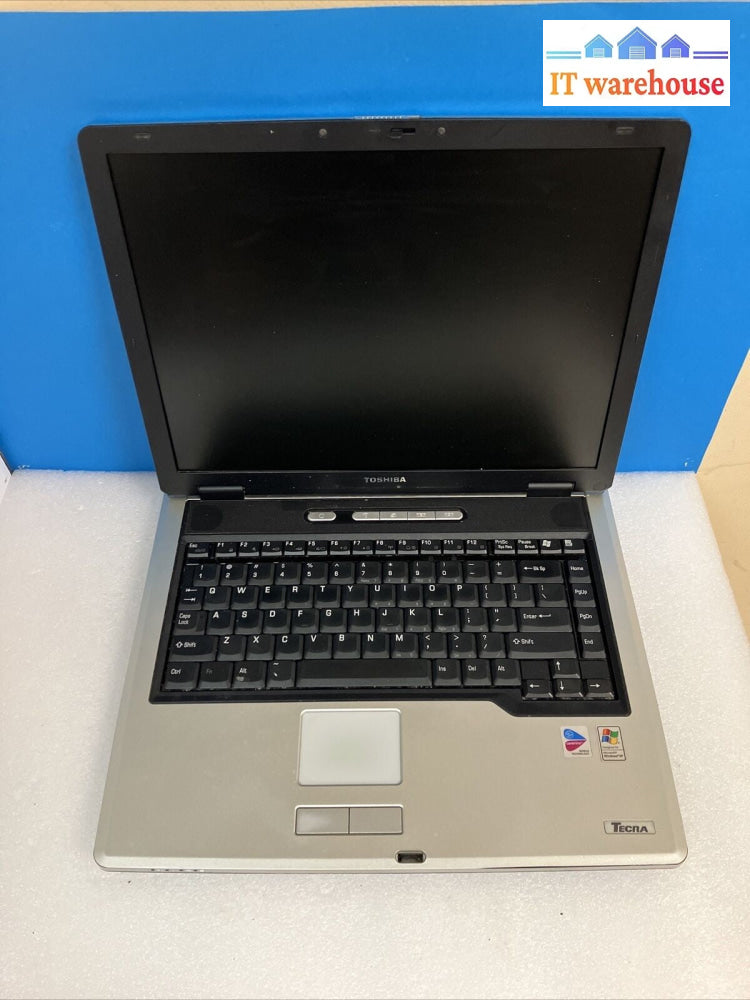 ~ Toshiba TECRA A3X 15" Laptop Pentium M 1.73GHz CPU /512MB RAM /80GB HDD Win XP