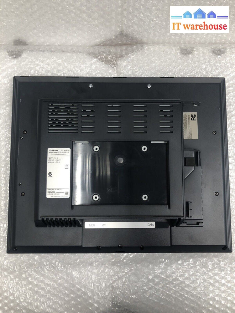 +TOSHIBA TFT 15" Monitor MODEL:TFTST-A20-5L2NK-QM-R w/ E119932 Cable