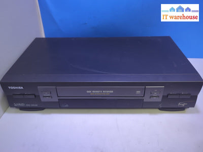 Toshiba W-607C Hifi Stereo Vhs Player Tested (No Remote) -