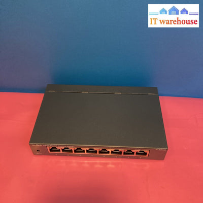 TP-LINK TL-SG108 8-Port Switch 10/100/1000Mbps Switch + power adapter