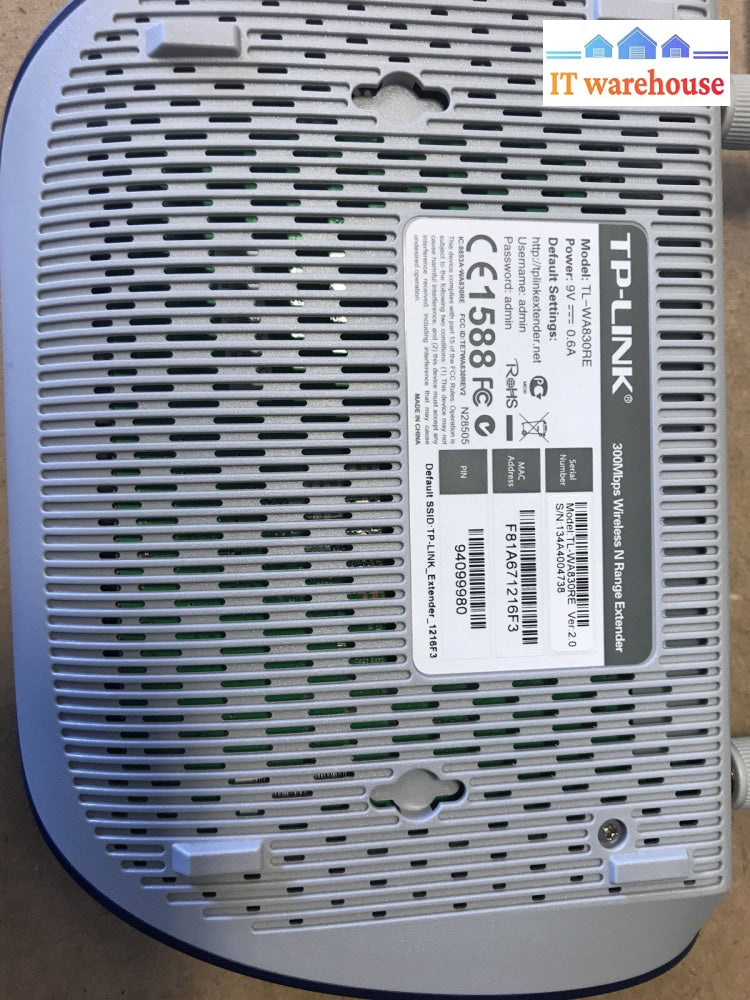 TP-Link TL-WA830RE - wireless N network extender TL-WA830RE