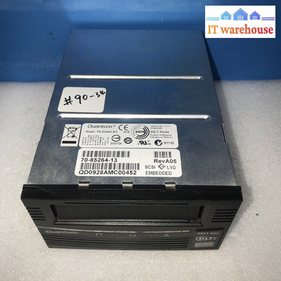TR-S34AX-EY Quantum 160GB/320GB SDLT I Ultra-160 SCSI 68P LVD  Tape Drive