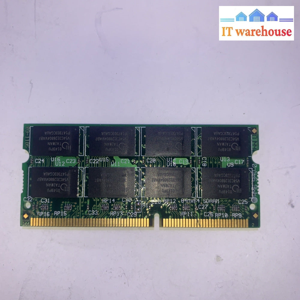 Transcend 256M PC100 100MHZ SDR SDRAM 144 pin laptop memory