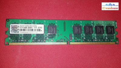 Transcend 2Gb PC2-6400 800Mhz DDR2 Desktop Memory RAM @@@
